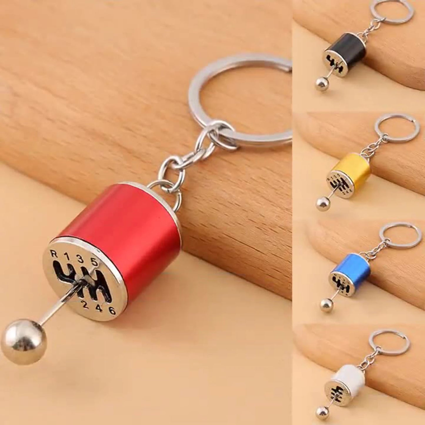 Gear Shift Manual Transmission Keyring